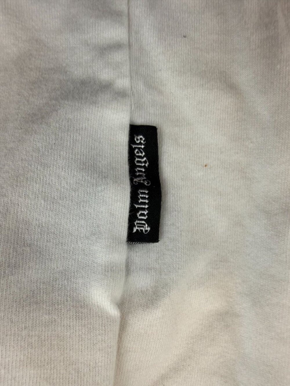 Palm Angels Foggy Logo White T-Shirt Graphic Tee Size XL - Picture 6 of 12